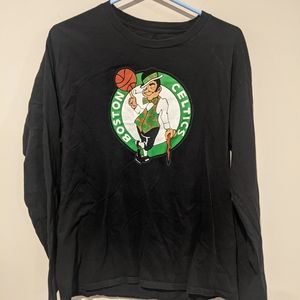 Fanatics Kyrie Irving Celtics Long Sleeve Black L